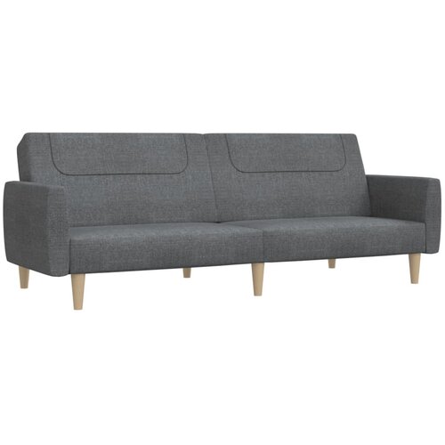 Maison Chic kavč - Sofa - Kanape dvosed z ležiščem svetlo sivo blago, (21726883) Cene