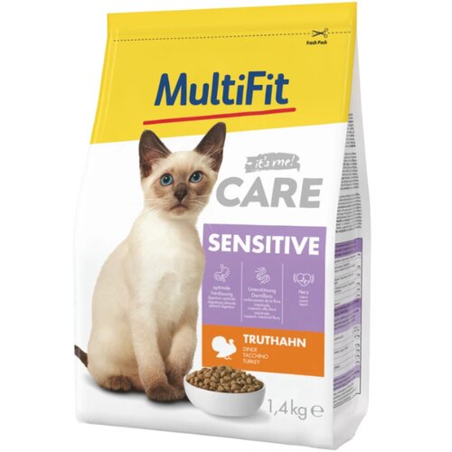 MultiFit Cat Care Sensitive puran 1,4 kg Cene