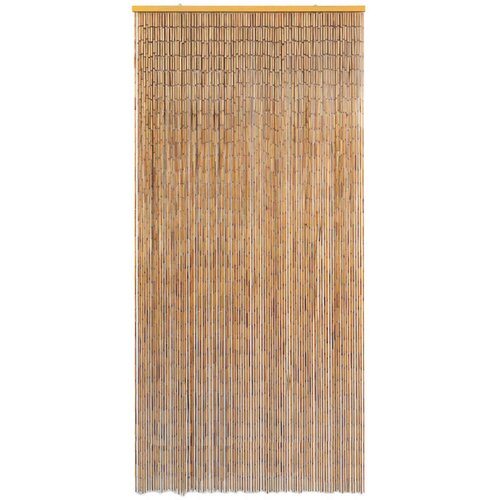  Zavjesa za Vrata Protiv Insekata Bambus 100x220 cm Slike