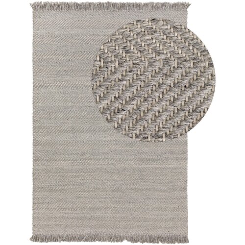  Vuneni tepih Lars Light Grey Slike