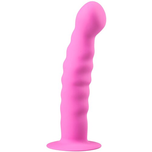 EasyToys - Anal Collection Silicone Suction Cup Dildo - Pink Slike
