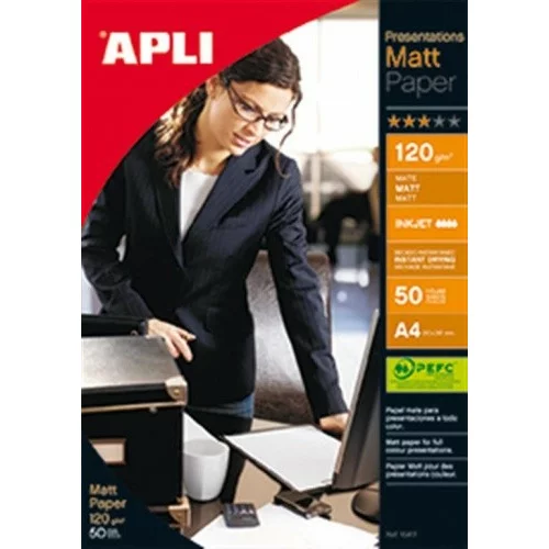  papir APLI A4 Matt - 120g, 50 listova