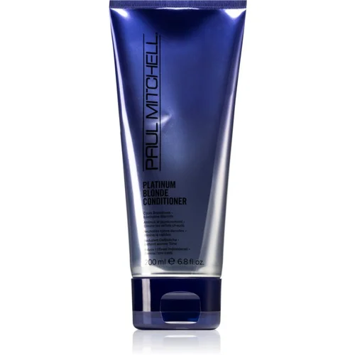 Paul Mitchell Blonde Platinum Blonde vlažilni balzam za blond lase in lase s prameni 200 ml