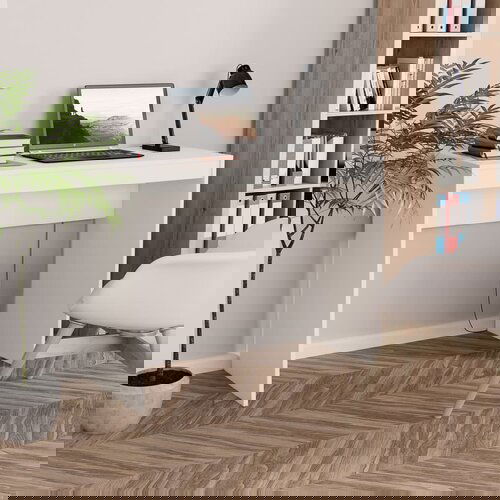 VidaXL radni stol bijeli 90 x 40 x 72 cm od iverice Slike