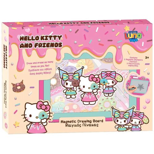 Luna hello kitty izbrisljiva magnetna risalna tabla 38&times;28&times;3 cm Cene