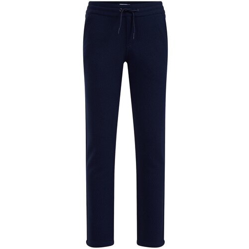 WE Fashion Hlače temno modra Slike