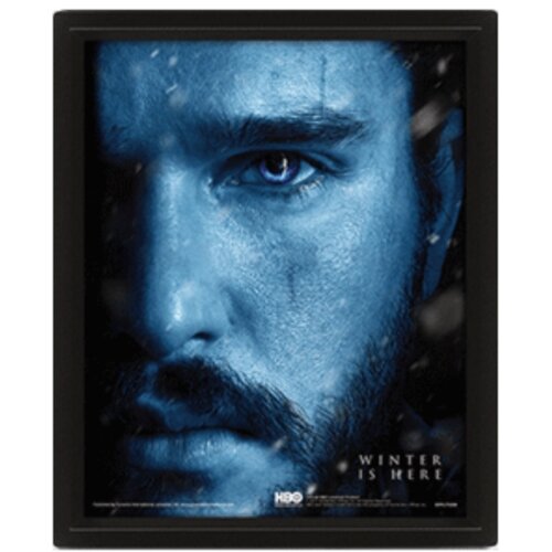 Pyramid International Game of Thrones Jon Snow proti Knight King 3D lentikularni plakat, večbarven, 10 x 8-palčni, (20837666) Cene