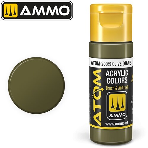 AMMO by MIG Jimenez atom color olive drab FS34087 (maslinasto zelena boja) Cene