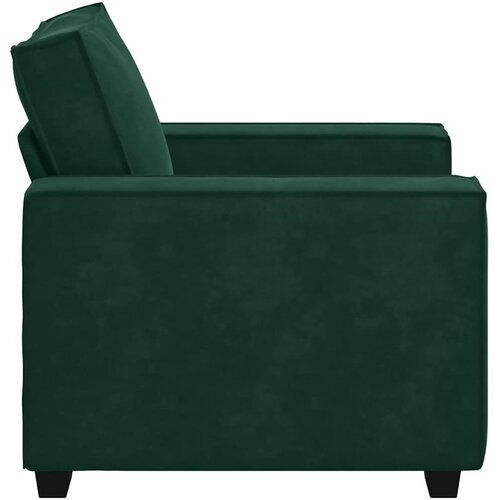 SOFA fotelja tamnozelena 100x78x84 cm bar&amp;scaron;un - Tamnozelena 1 100 cm Slike