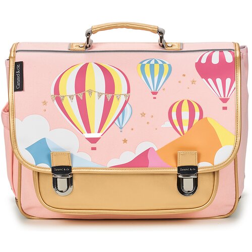 CARAMEL &amp;amp; CIE &amp;Scaron;olska torba CARTABLE 38 CM SUGAR BALLOONS Rožnata Slike