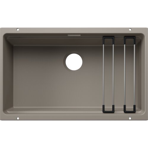 Blanco sudoper ETAGON 700-U SILGRANIT pribor inox nosači, bez InFino pribora - TARTUFO Cene