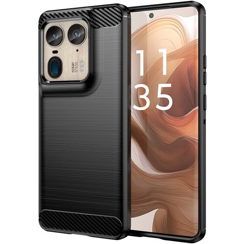  Maska za Motorola Edge 50 Ultra Silicone Defender crna Cene