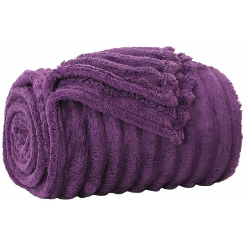  Pokrivači za bacanje 6 pcs Ljubičasta 150 x 130 cm Runo Slike