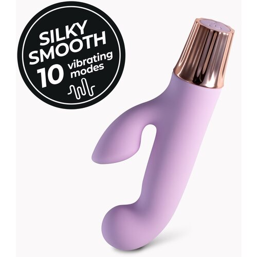 Crushious Mini vibrator - Mellow Cony, ljubičasti Slike