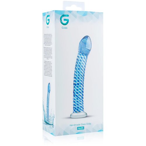 Gildo Steklen dildo Blue Lined Slike