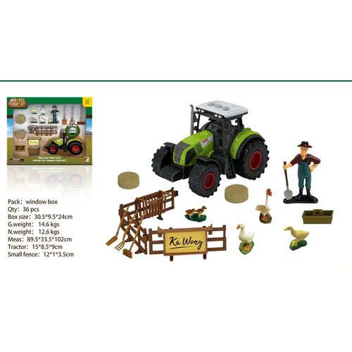  Farma set sa životinjama i traktorom 091329 Cene