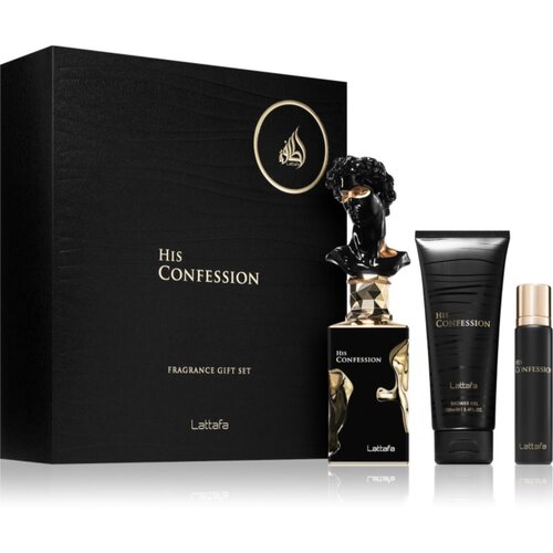 Lattafa His Confession poklon set za mu&amp;scaron;karce 1 kom Slike