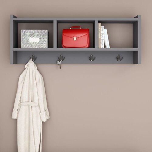 Woody Fashion Hanah Home Zidna kuka Midnight Cene
