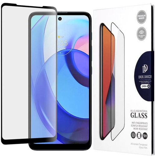 Dux ducis - Kaljeno staklo - Motorola Moto E30 / Moto E40 - Crno Cene