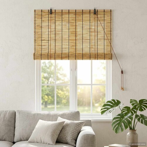 Rolo zavjesa Prirodna 100 x 160 cm Trska Cijene