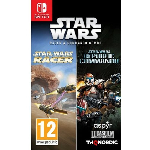 Thq Nordic Switch Star Wars Racer and Commando Combo Slike