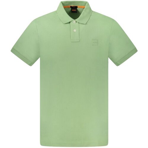 Hugo_Boss POLO SHORT SLEEVE MEN GREEN Slike