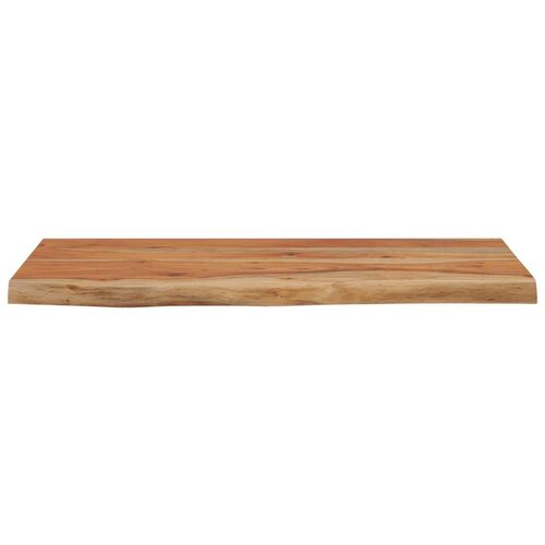 VidaXL Zidna polica 60x30x3,8 cm pravokutna bagremovo drvo živi rub Slike