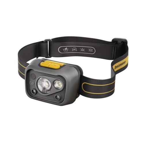 Gp naglavna LED svetilka  Discovery CHW54, 375 lm Cene