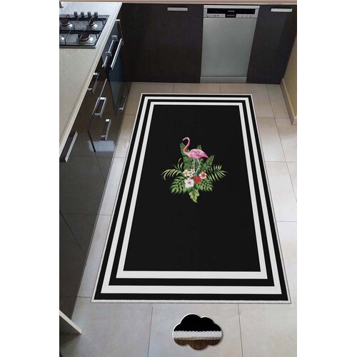 Conceptum Hypnose Tepih Hmnt540, Pravougaoni, 100 x 200 cm, Crni Cijene