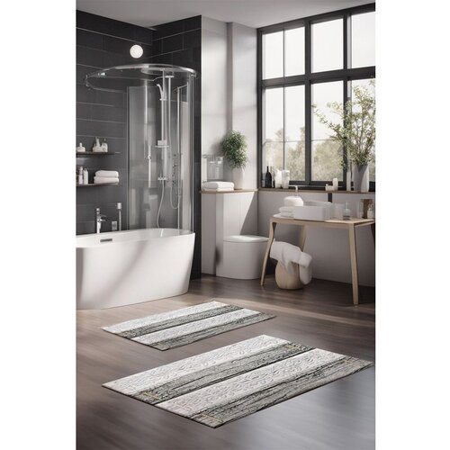  CT-5232 multicolor bathmat set (2 pieces) Cene