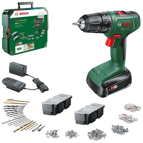 Bosch akumulatorska bušilica-odvrtač EasyDrill 18V-40 + SystemBox 06039D8006 Cene