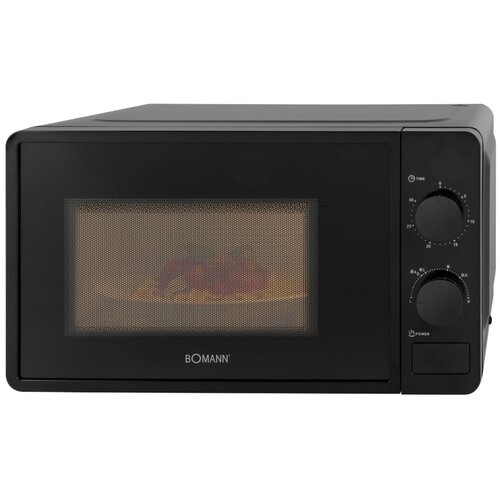 Bomann MW 6014 CB mikrovalovna pečica 20L 700W črna, (5000099209) Slike