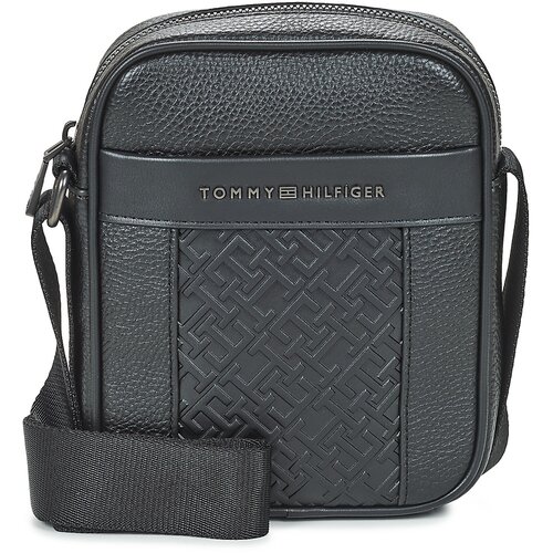 Tommy Hilfiger Torbice TH CENTRAL MONO MINI REPORTER Črna Cene