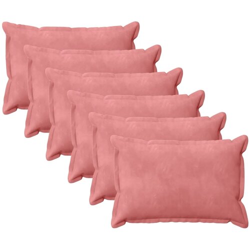  Presvlaka za jastuk 6 pcs HOUTEN Ružičasta 50 x 75 cm Bar&scaron;un - Ružičasta 50 x 75 cm 6 Cijene