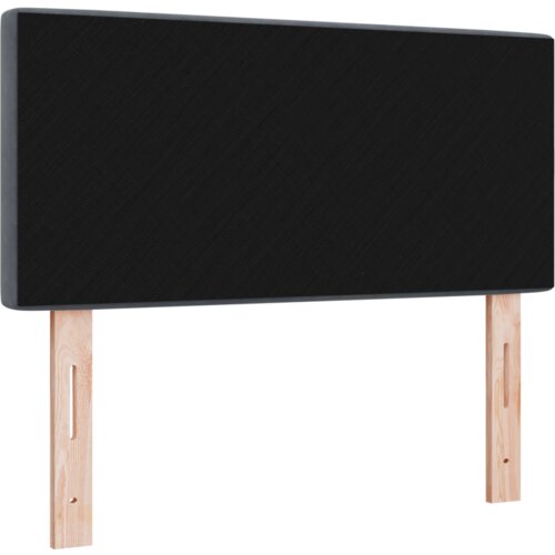  LED uzglavlje s kristalnim dugmadi Tamnosivo 90 cm Bar&amp;scaron;un Slike