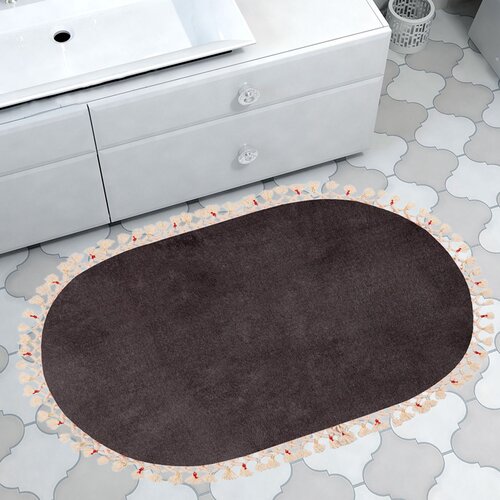 Hanah home prostirka za kupatilo 75x150cm Antracit Cene