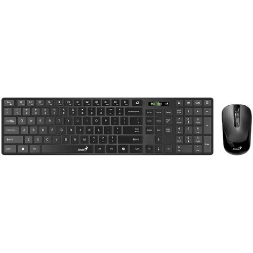 Genius SlimStar 8250 Wireless USB US crna tastatura+ mis Cene