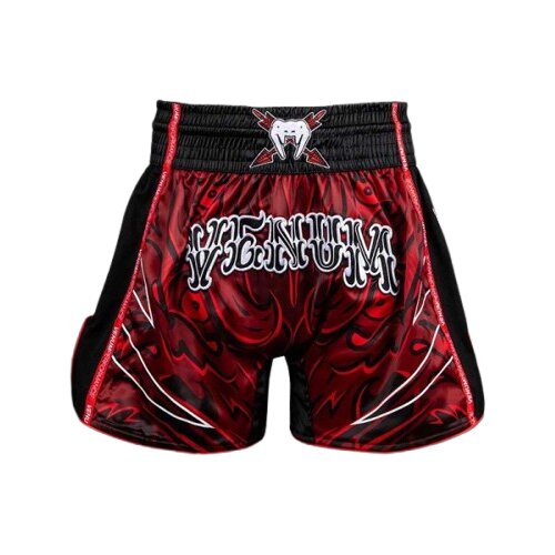Venum Muški šorts Wolf Atak Muay Thai Šorc, Crno-crveni Cene