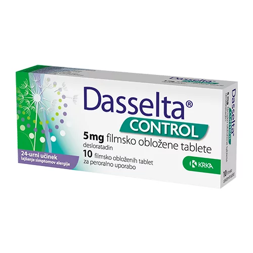  Dasselta control 5 mg, filmsko obložene tablete