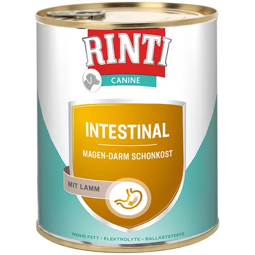 Rinti Canine Intestinal z jagnjetino 800 g - Varčno pakiranje: 12 x 800 g