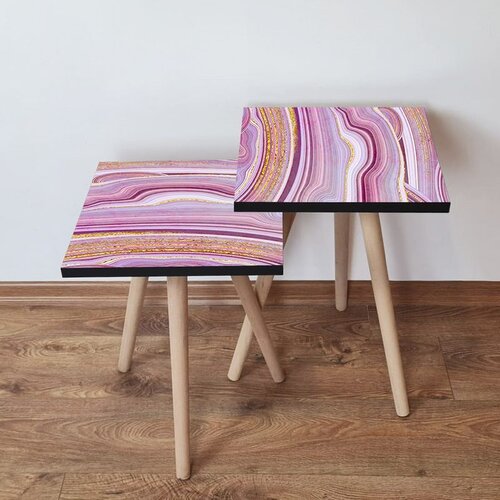 Hanah home set stolića za kafu 2Shp112, 2 dijela, &scaron;areni Cijene