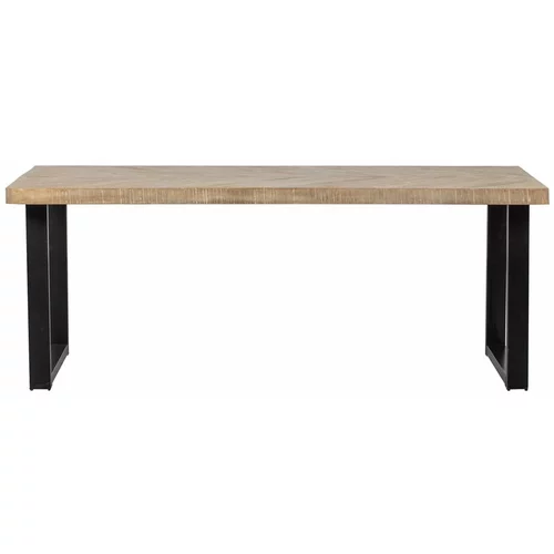 WOOOD blagovaonski stol s pločom od drveta manga WOOD, 180 x 90 cm