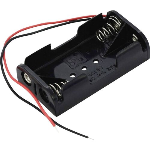 Takachi SN32 nosilec baterij 2x Mignon (AA) kabel (D x &amp;Scaron; x V) 57.6 x 31.2 x 15.2 mm, (20636075) Slike