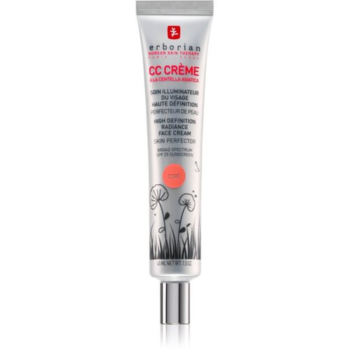 Erborian CC Crème Centella Asiatica posvetlitvena krema za enoten ten kože SPF 25 veliko pakiranje odtenek Doré 45 ml Cene