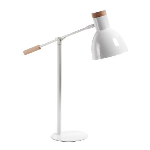 Kave Home Bijela stolna lampa La Forma Scarlett Slike