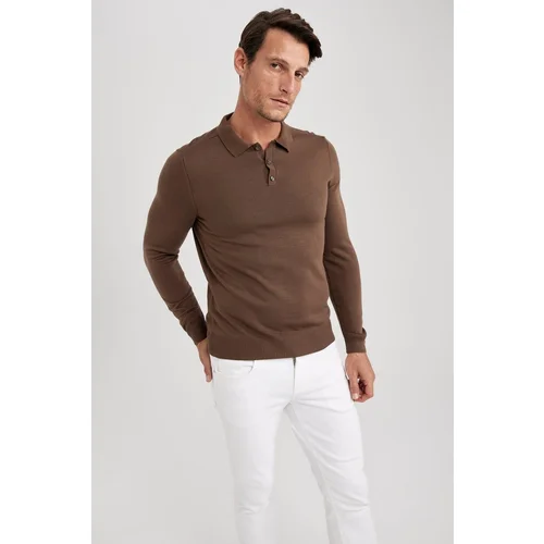 Defacto Slim Fit Polo Neck Sweater