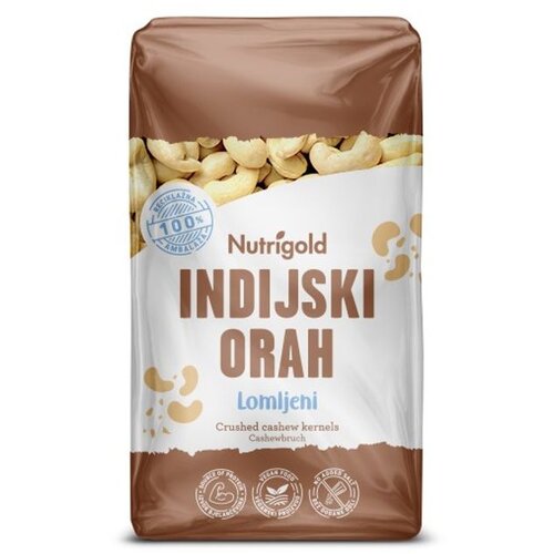 Nutrigold Lomljeni Indijski ora&scaron;čić sirov 750g Cijene
