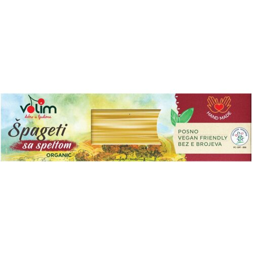 Volim Dobro U Ljudima Organske špagete od spelte VOLIM 250g Cene