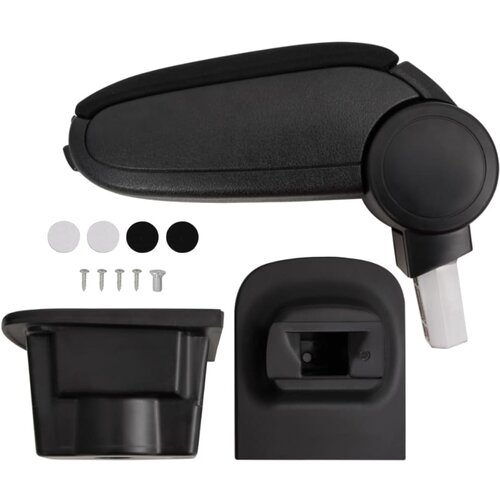 vidaXL Naslon za roke za avto črn 16x35x(30-49) cm ABS Cene