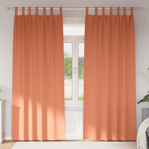 Zavjese za blackout s prstenovima 2 kom. Terakota 260 x 140 cm Cijene
